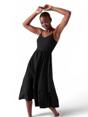 athleta maxi dresses NWT Athleta Destination Maxi Dress, Velvet Plum SIZE MP M P #531179 T0826